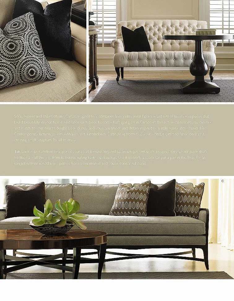 Caracole Upholstery (fabric) by Caracole Baer's Furniture